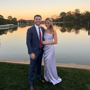 Elegant Lavender Maxi Dress